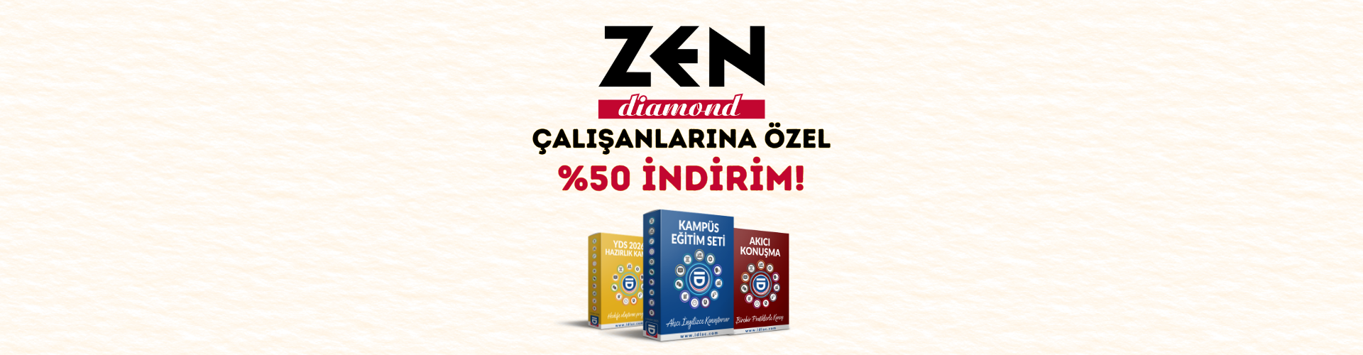 ZEN Pırlanta Çalışanlarına Özel %50 İndirim!