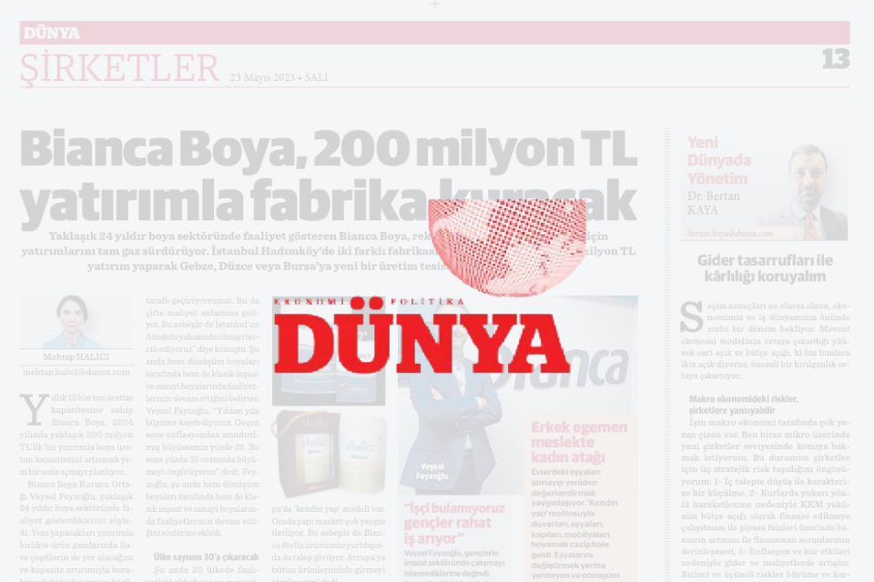 DÜNYA GAZETESİ