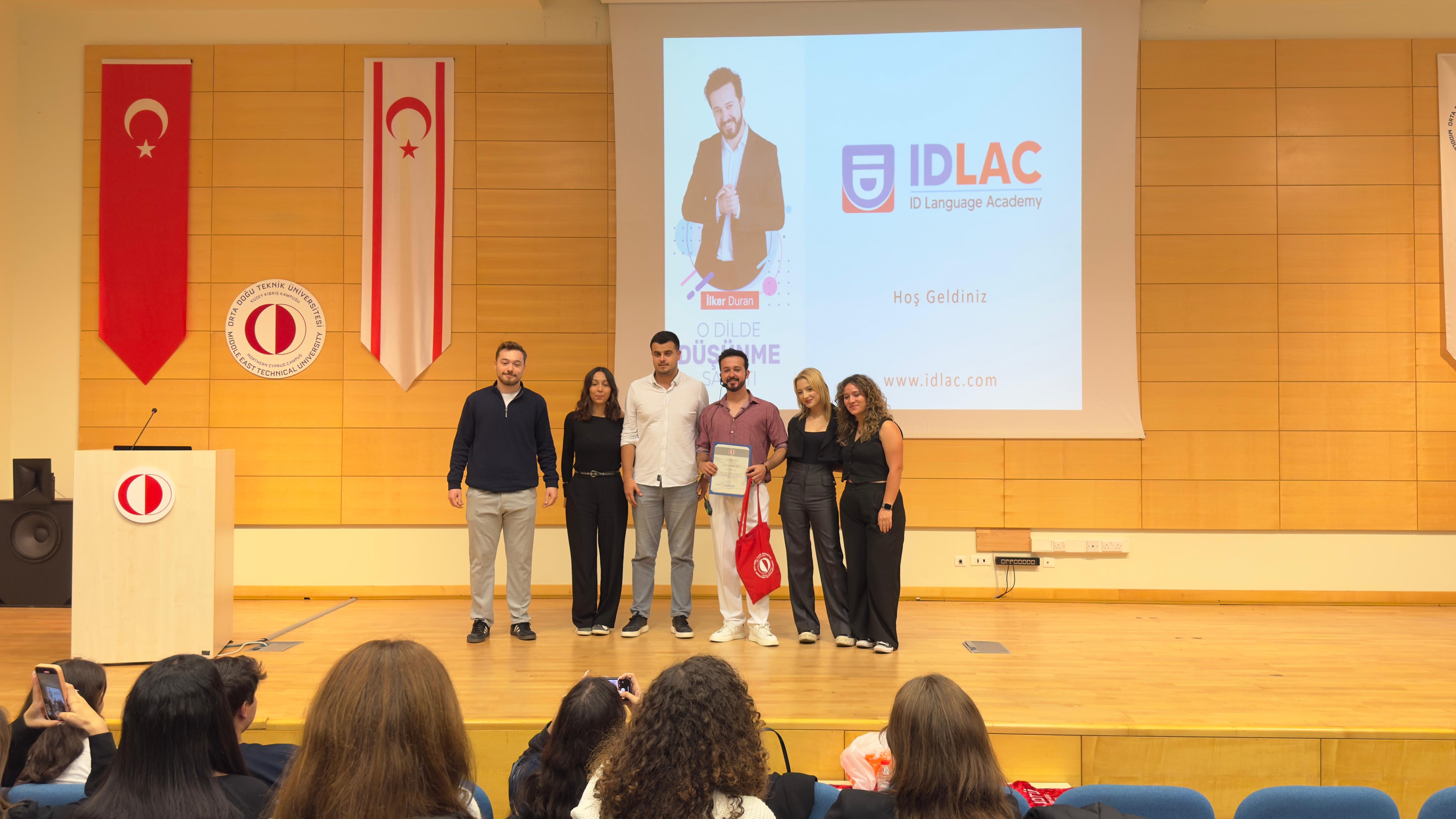 “O Dilde Düşünme Sanatı” Kuzey Kıbrıs ODTÜ’deydi!